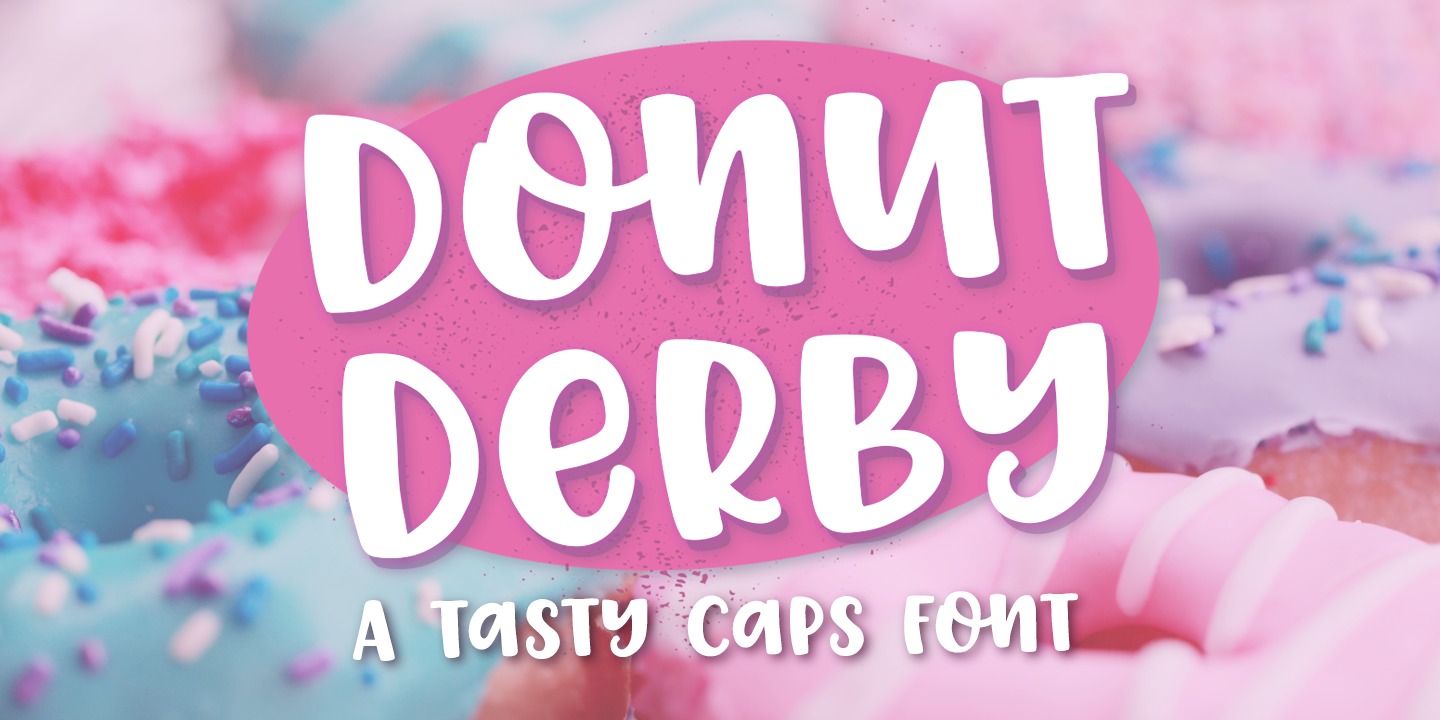 Font Donut Derby